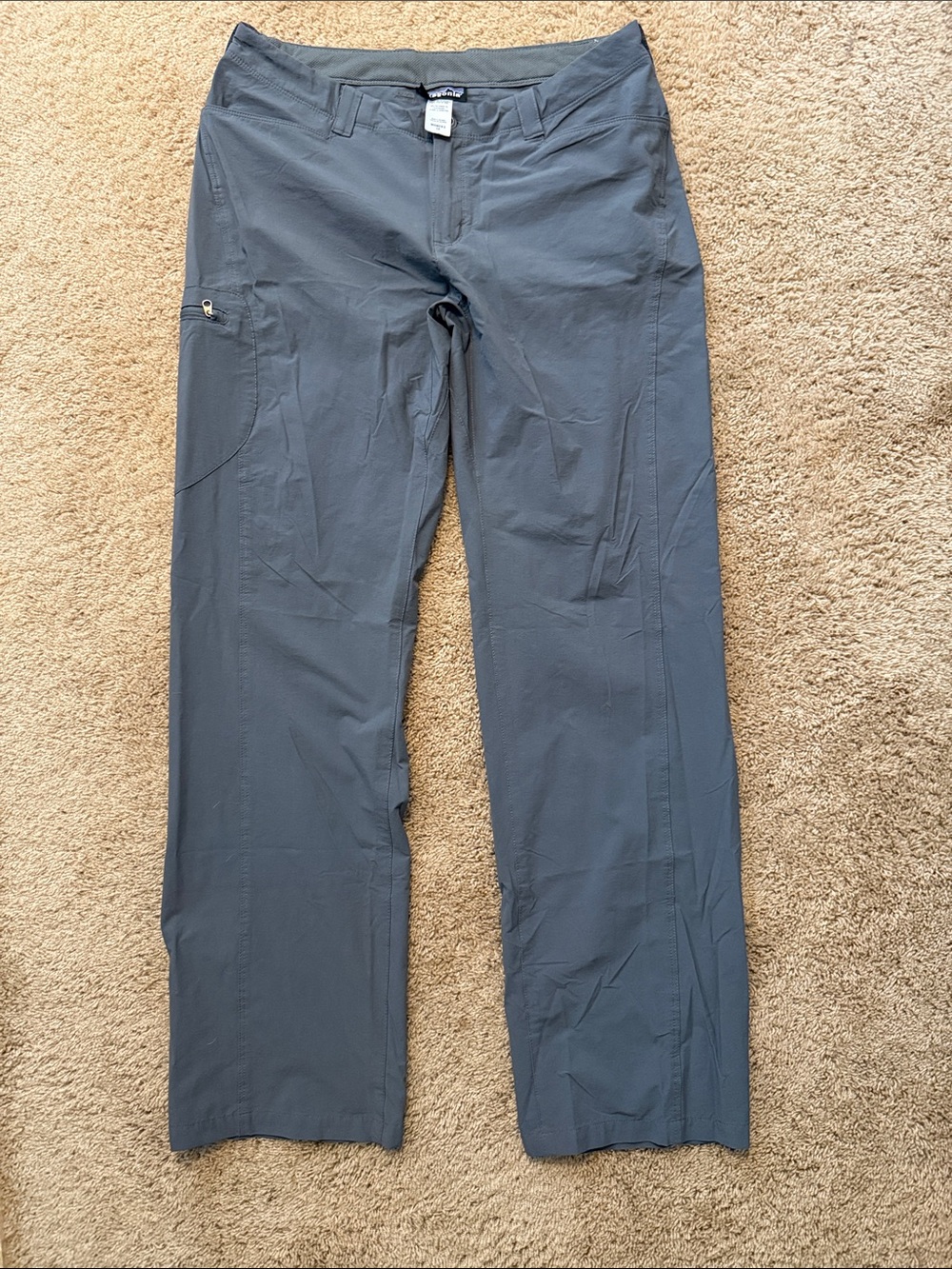Patagonia Slate Gray Women's Rock Guide Pants // 10